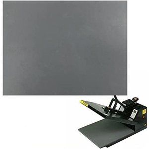 12x15 Inch Silicone Heat Press Mat Heat Press Pad Mat 0.3"  (Grey)